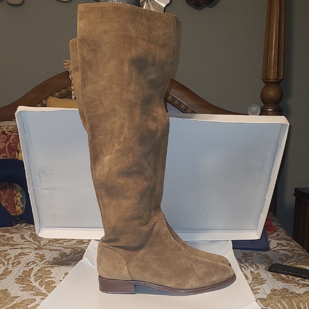 Gianni Bini Brown Over the Knee Boots